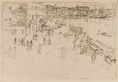 Riva, 1879-1880. tekijältä James Abbott McNeill Whistler