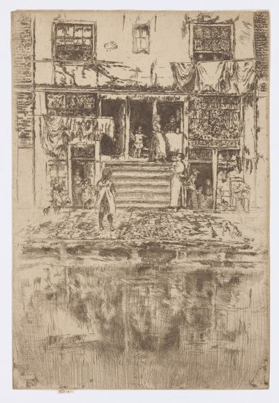 The Steps, Amsterdam tekijältä James Abbott McNeill Whistler