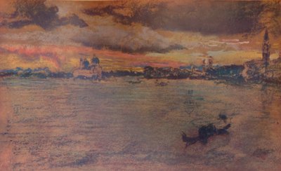 Myrsky, auringonlasku, 1880, 1904 tekijältä James Abbott McNeill Whistler