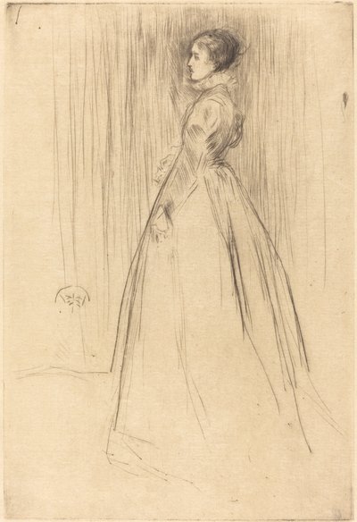 Velvet-mekko, 1873. tekijältä James Abbott McNeill Whistler