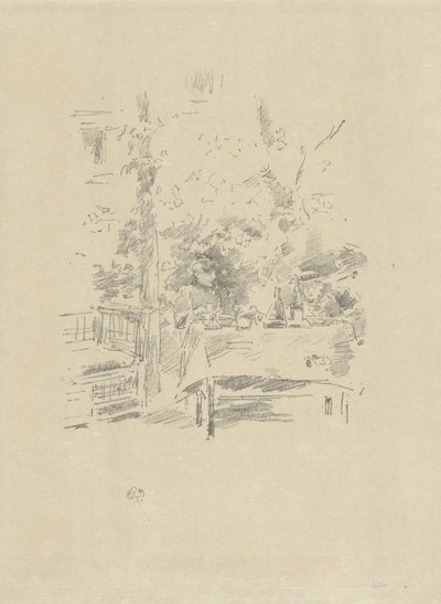 Päästä vastakkain puutarhassa tekijältä James Abbott McNeill Whistler