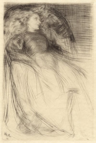 Väsynyt, 1863. tekijältä James Abbott McNeill Whistler