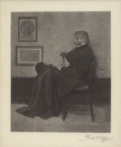 Thomas Carlyle (puukaiverrus) tekijältä James Abbott McNeill & Wolf Henry (1852 1916) Whistler