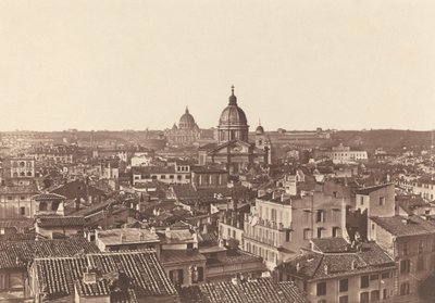 Näkymä Roomaan, n. 1855. tekijältä James Anderson