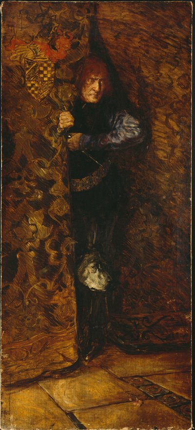 Henry Irving Macbethinä, 1875 tekijältä James Archer