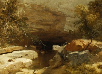 Maisema, Porth-yr-luola, Vale of Neath tekijältä James Baker Pyne