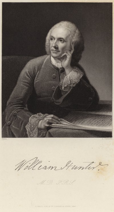 William Hunterin muotokuva tekijältä James Baker Pyne