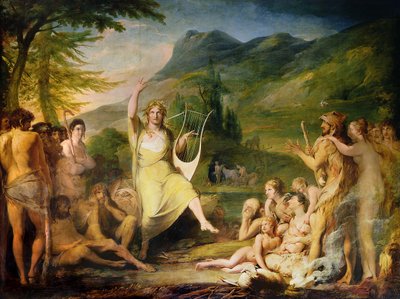 Huonekalut ja erilaiset esineet 1100- ja 1300-luvuilta tekijältä James Barry