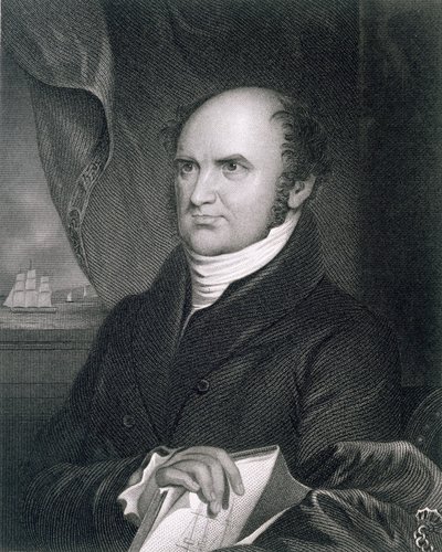 Levi Woodbury, kaiverrus Robert E. Whitechurch (1814-c.83) tekijältä James Barton Longacre