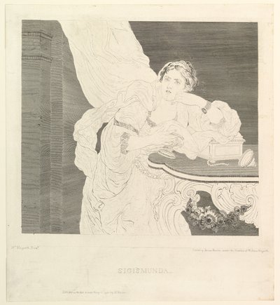 Sigismunda, 5. toukokuuta 1790. tekijältä James Basire I