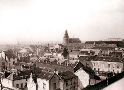 Antwerpenin siluetti, 1898. tekijältä James Batkin