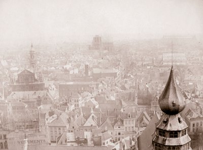 Antwerpenin siluetti, 1898. tekijältä James Batkin