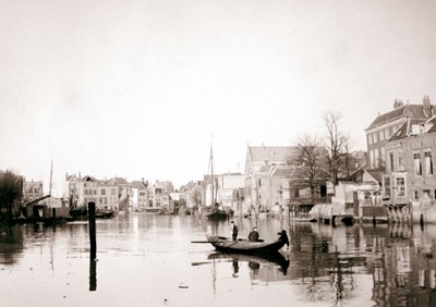 Vene kanavalla, Dordrecht, Alankomaat, 1898. tekijältä James Batkin
