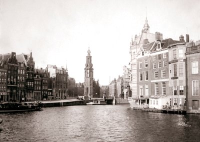 Canal, Amsterdam, 1898. tekijältä James Batkin