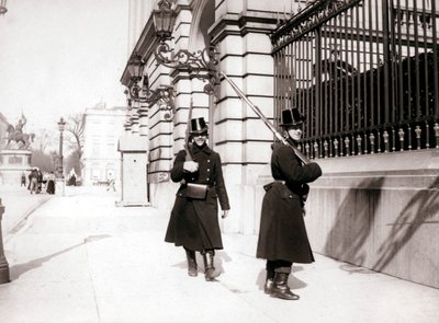 Vartijat partioivat Brysselissä 1898. tekijältä James Batkin