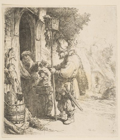 Rotansieppaaja, 1700-luvun toinen puoli. tekijältä James Bretherton
