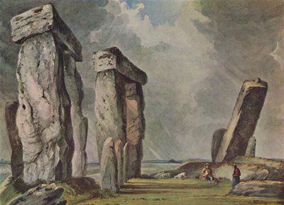 Stonehenge, Wiltshire, 1830, 1946 tekijältä James Bridges