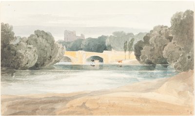 Knaresboroughin silta, n. 18021804. tekijältä James Bulwer