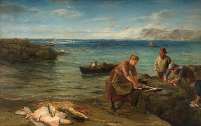 Breakfast For The Porth, 1907. tekijältä James Clarke Hook