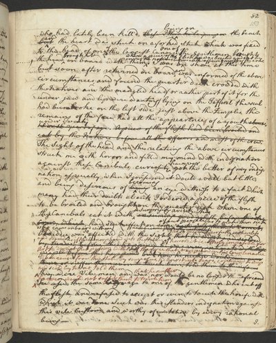 Lisää MS 27888 f.150r Captain Cookin päiväkirja tekijältä James Cook