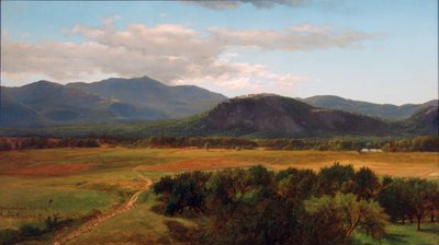 Moat Mountain ja White Horse Ledge, tutkimus, North Conway, New Hampshire, 1867 tekijältä James David Smillie