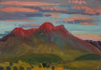 Arenig Sunset, n. 1911–1912 tekijältä James Dickson Innes