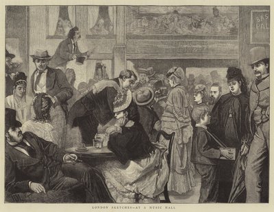 London Sketches, Music Hallissa tekijältä James Dromgole Linton