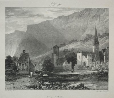 Sarja aiheita myöhäisen R. P. Boningtonin teoksista: Tutkimus luonnosta..., 1829. tekijältä James Duffield Harding