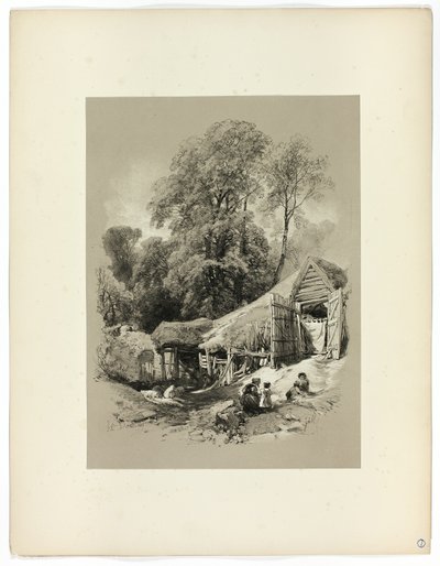 Dorkingissa, Picturesque Selectionsista tekijältä James Duffield Harding