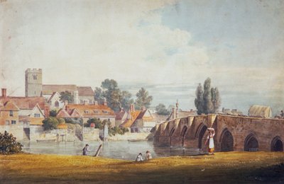"Aylesford, lähellä Maidstonea, Kent", 1800-luku. tekijältä James Duffield Harding