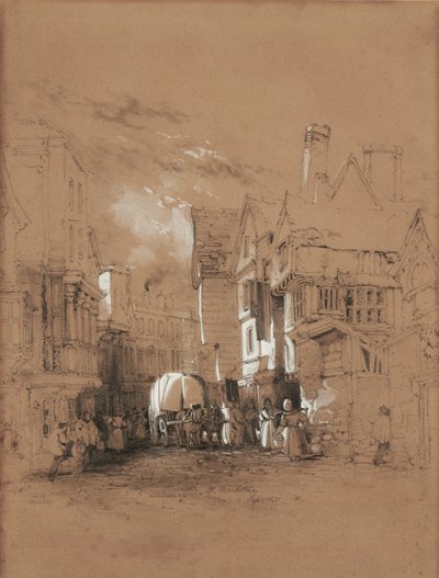 Bank Street, Maidstone tekijältä James Duffield Harding