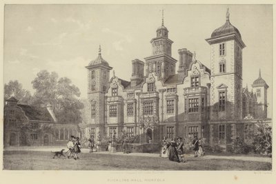 Blickling Hall, Norfolk tekijältä James Duffield Harding