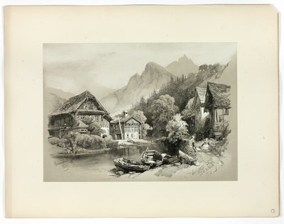 Brunnen, Picturesque Selectionsista tekijältä James Duffield Harding