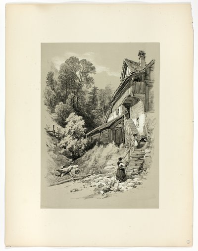 Brunnen, Picturesque Selectionsista tekijältä James Duffield Harding