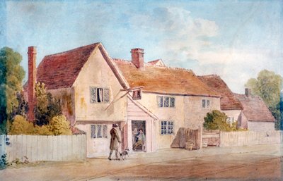 "Mökit Chadwellissa, Essexissä", 1800-luku. tekijältä James Duffield Harding