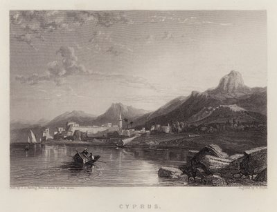 Kypros (väri litho) tekijältä James Duffield Harding