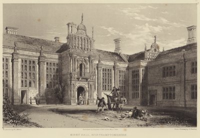 Kirby Hall, Northamptonshire tekijältä James Duffield Harding