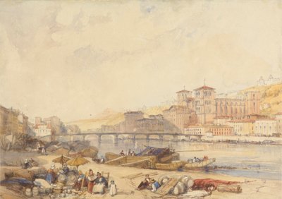 Lyon Rhônen Quaysidesta tekijältä James Duffield Harding