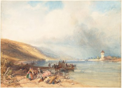 Oberlahnstein Reinin varrella tekijältä James Duffield Harding