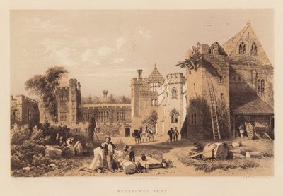 Penshurst, Kent (akvatinta) tekijältä James Duffield Harding