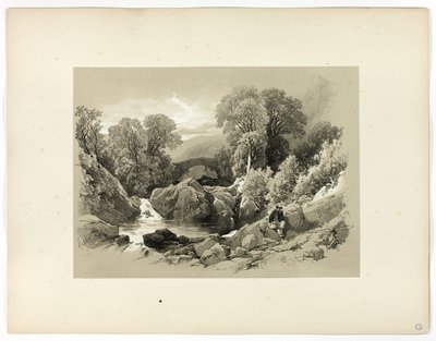 Sledde Bridge, Picturesque Selectionsilta tekijältä James Duffield Harding