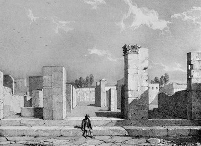 Caius Sallustin talo, 1828 tekijältä James Duffield Harding