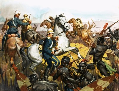 Louis Napoleon, keisarillinen prinssi, Zulujen tappamana tekijältä James Edwin McConnell