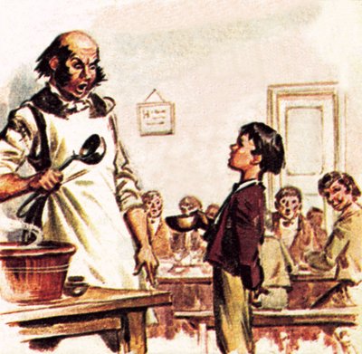Oliver Twist pyytää lisää tekijältä James Edwin McConnell