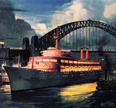 SS Canberra tekijältä James Edwin McConnell