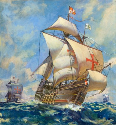 Santa Maria (guassi paperille) tekijältä James Edwin McConnell