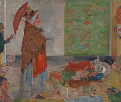 Naamio Wouse hämmästys tekijältä James Ensor