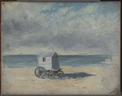 Kylpytupa rannalla tekijältä James Ensor