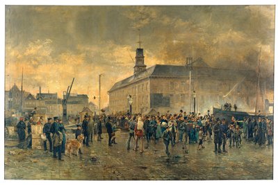 Belgialaiset emigrantit (öljy kankaalle) tekijältä James Ensor