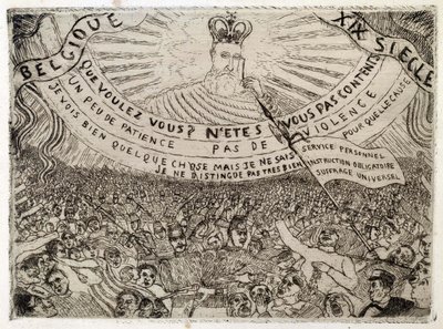 Belgia XIX vuosisadalla tekijältä James Ensor